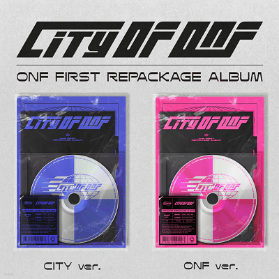 【匿名配送】ONF オネノプ ヒョジン CITY OF ONF ONF CITY OF ONF 1ST REPACKAGE ALBUM – KPOP USA