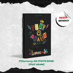P1HARMONY 4TH PHOTOBOOK P1AY AGAIN | KPOP USA APPLE OFFICIAL PHOTOCARD INCLUDED (RANDOM 1 OUT OF 6)