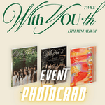 TWICE 13TH MINI ALBUM WITH YOU-TH - 3 ALBUMS SET | EXCLUSIVE POSTCARD & SELFIE PHOTOCARD (RANDOM 1 OUT OF 9)