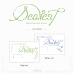 RESCENE 2ND SINGLE ALBUM DEAREST (QR VER.) | 2 ALBUMS SET