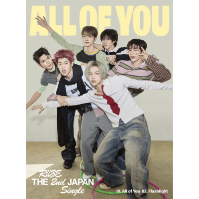 RIIZE The 2nd Japan Single ALL OF YOU36枚 RIIZE 2ND JAPAN SINGLE ALL OF YOU (LIMITED EDITION B) | INCLUDES