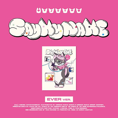 SAY MY NAME applemusic 8枚セット SAY MY NAME 1ST EP ALBUM SAY MY NAME (EVER MUSIC ALBUM) – KPOP USA