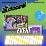 PICHEOLIN 1ST MINI ALBUM 吉BOARD (CASSETTE TAPE VER.) | KPOP USA WITHMUU OFFICIAL BOOKMARK