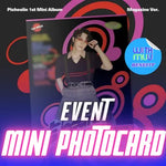 PICHEOLIN 1ST MINI ALBUM 吉BOARD (MAGAZINE VER.) | KPOP USA WITHMUU OFFICIAL MINI PHOTOCARD (RANDOM 1 OUT OF 2)