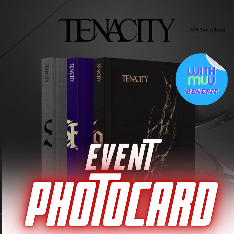 SF9 2ND ALBUM TENACITY | KPOP USA WITHMUU OFFICIAL PHOTOCARD (RANDOM 1