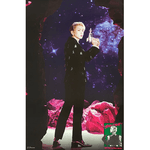 SHINEE KEY 1ST MINI ALBUM BAD LOVE SPACE RAY GUN VER POSTER | VERSION B