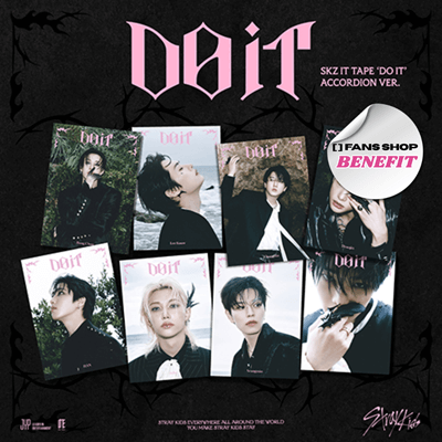 STRAY KIDS ALBUM SKZ IT TAPE [DO IT] (ACCORDION VER.) - 8 ALBUMS