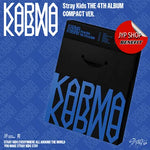 STRAY KIDS 4TH ALBUM KARMA (COMPACT VER.) | JYP SHOP OFFICIAL PHOTOCARD INCLUDED PER ALBUM (RANDOM 1 OUT OF 8)