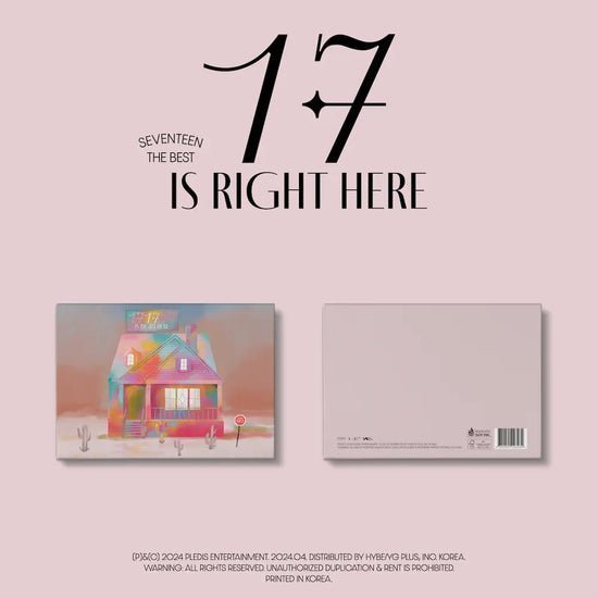 K-POP・アジア SEVENTEEN BEST ALBUM 17 IS RIGHT HERE SEVENTEEN BEST ALBUM 17 IS RIGHT HERE (DELUXE VER.) – KPOP USA