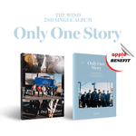 THE WIND 2ND SINGLE ALBUM ONLY ONE STORY - 2 ALBUMS SET | KPOP USA APPLE OFFICIAL PHOTOCARD (RANDOM 1 OUT OF 12)