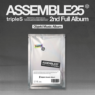 TRIPLES 2ND ALBUM ASSEMBLE25 (OBJEKT MUSIC ALBUM VER.) – KPOP USA
