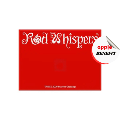 TWICE 2026 SEASON'S GREETINGS [RED WHISPERS] | KPOP USA APPLE OFFICIAL