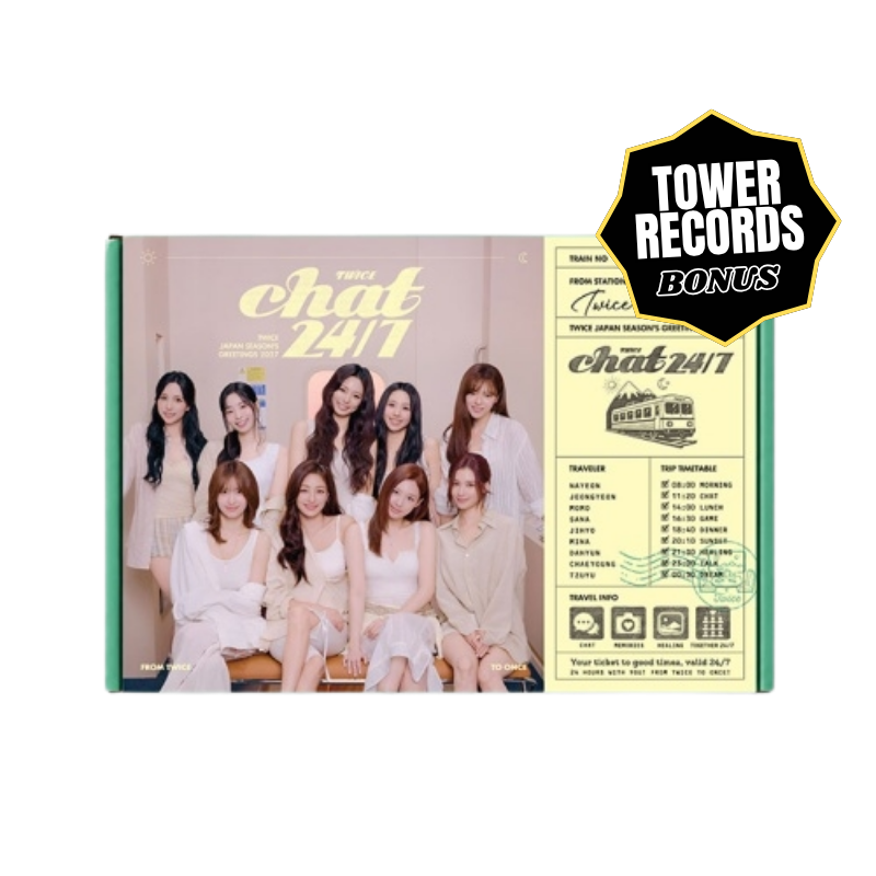 TWICE JAPAN 'CHAT 24/7' 2027 SEASON'S GREETINGS | INCLUDES TOWER