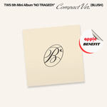 TWS 5TH MINI ALBUM NO TRAGEDY (COMPACT VER.) BLUSH VER. | KPOP USA APPLE OFFICIAL PHOTOCARD (RANDOM 1 OUT OF 18)