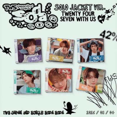 TWS 2ND JAPAN SINGLE ALBUM SODA SODA (SOLO MEMBER EDITION) – KPOP USA