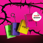 TXT 7TH YEAR : A MOMENT OF STILLNESS IN THE THORNS (PHOTOCARD CASE VER.) - 4 ALBUMS SET | KPOP USA APPLE OFFICIAL PHOTOCARD C (RANDOM 1 OUT OF 5) + ADDED GROUP PHOTO MAGNET C (SET ONLY)