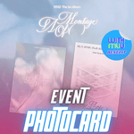VIVIZ 1ST ALBUM A MONTAGE ( ) - 2 ALBUMS SET | KPOP USA WITHMUU OFFICIAL PHOTOCARD (RANDOM 1 OUT OF 3)