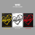 WEI 5TH MINI ALBUM LOVE PT.2 : PASSION | 3 ALBUMS SET