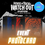XIKERS 4TH MINI ALBUM HOUSE OF TRICKY: WATCH OUT - 3 ALBUMS SET | KPOP USA WITHMUU OFFICIAL PHOTOCARD INCLUDED (RANDOM 1 OUT OF 9)