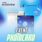 EXO XIUMIN ALBUM INTERVIEW X (INTERVIEWBOOK VER.) | KPOP USA WITHMUU OFFICIAL PHOTOCARD (RANDOM 1 OUT OF 2)