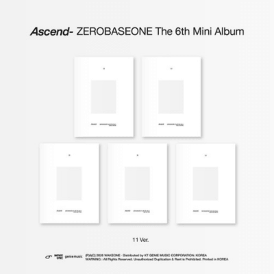ZEROBASEONE 6TH MINI ALBUM Ascend- (11 VER.) – KPOP USA