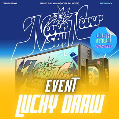 LUCKY DRAW] ZEROBASEONE 1ST FULL ALBUM NEVER SAY NEVER (PHOTOBOOK