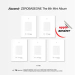 ZEROBASEONE 6TH MINI ALBUM Ascend- (11 VER.) | KPOP USA APPLE OFFICIAL PHOTOCARD B (RANDOM 1 OUT OF 5)