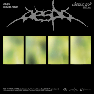 AESPA THE 2ND ALBUM LEMONADE (ACID VER.) – KPOP USA