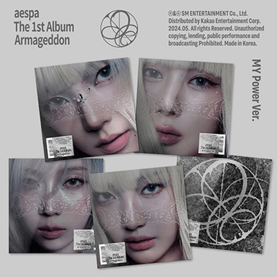 AESPA THE 1ST ALBUM ARMAGEDDON MY POWER VER. | 5 VERSIONS – KPOP USA
