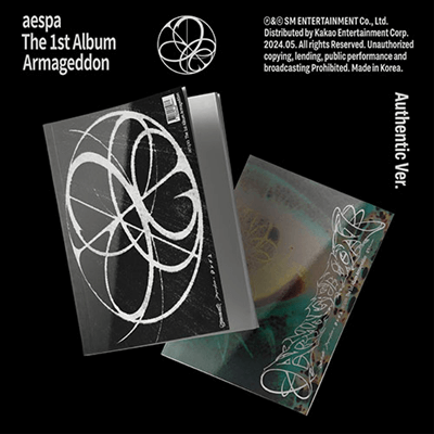 aespa アルバム セット AESPA THE 1ST ALBUM ARMAGEDDON AUTHENTIC VER. | 2 ALBUMS SET