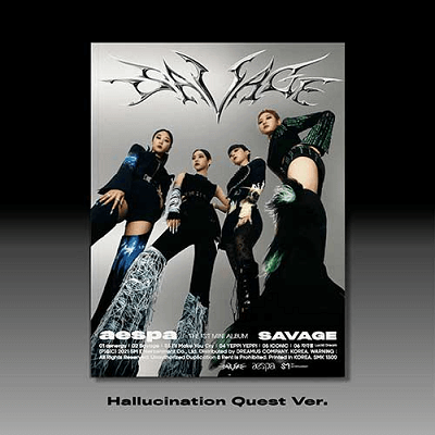 aespa savage アルバムセット AESPA SAVAGE 1ST MINI ALBUM | HALLUCINATION QUEST VER (PHOTO BOOK
