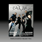 AESPA SAVAGE 1ST MINI ALBUM | HALLUCINATION QUEST VER (PHOTO BOOK VER) (EXTRA EXCLUSIVE: 1 RANDOM PHOTO CARD OUT OF 4)