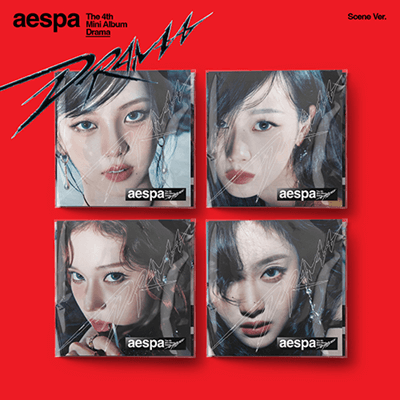 aespa DRAMA applemusic サイン会 4枚コンプセット Aespa