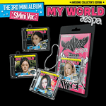 AESPA 3RD MINI ALBUM MY WORLD SMINI VER. | 4 ALBUMS SET