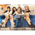 AESPA 2ND MINI ALBUM GIRLS REAL WORLD VER. POSTER | VERSION B