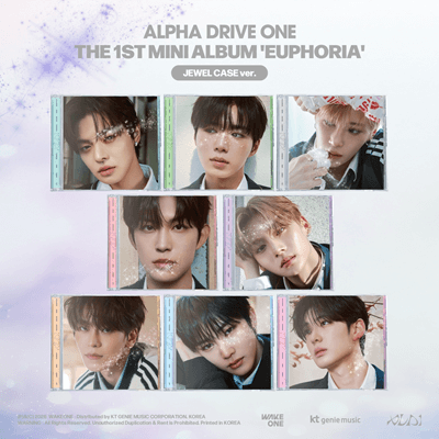 K-POP・アジア ALPHA DRIVE ONE CD ALPHA DRIVE ONE THE 1ST MINI ALBUM EUPHORIA (JEWEL CASE VER