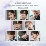 ALPHA DRIVE ONE THE 1ST MINI ALBUM EUPHORIA (JEWEL CASE VER.) | 8 ALBUMS SET
