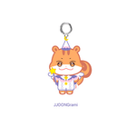 ATEEZ X ANITEEZ IN DREAMLAND OFFICIAL MD PLUSH KEYRING (GUARDIAN ANGEL) | INCLUDES OFFICIAL MATCHING POB