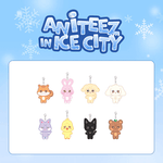 ATEEZ ANITEEZ IN ICE CITY OFFICIAL MD PLUSH KEYRING