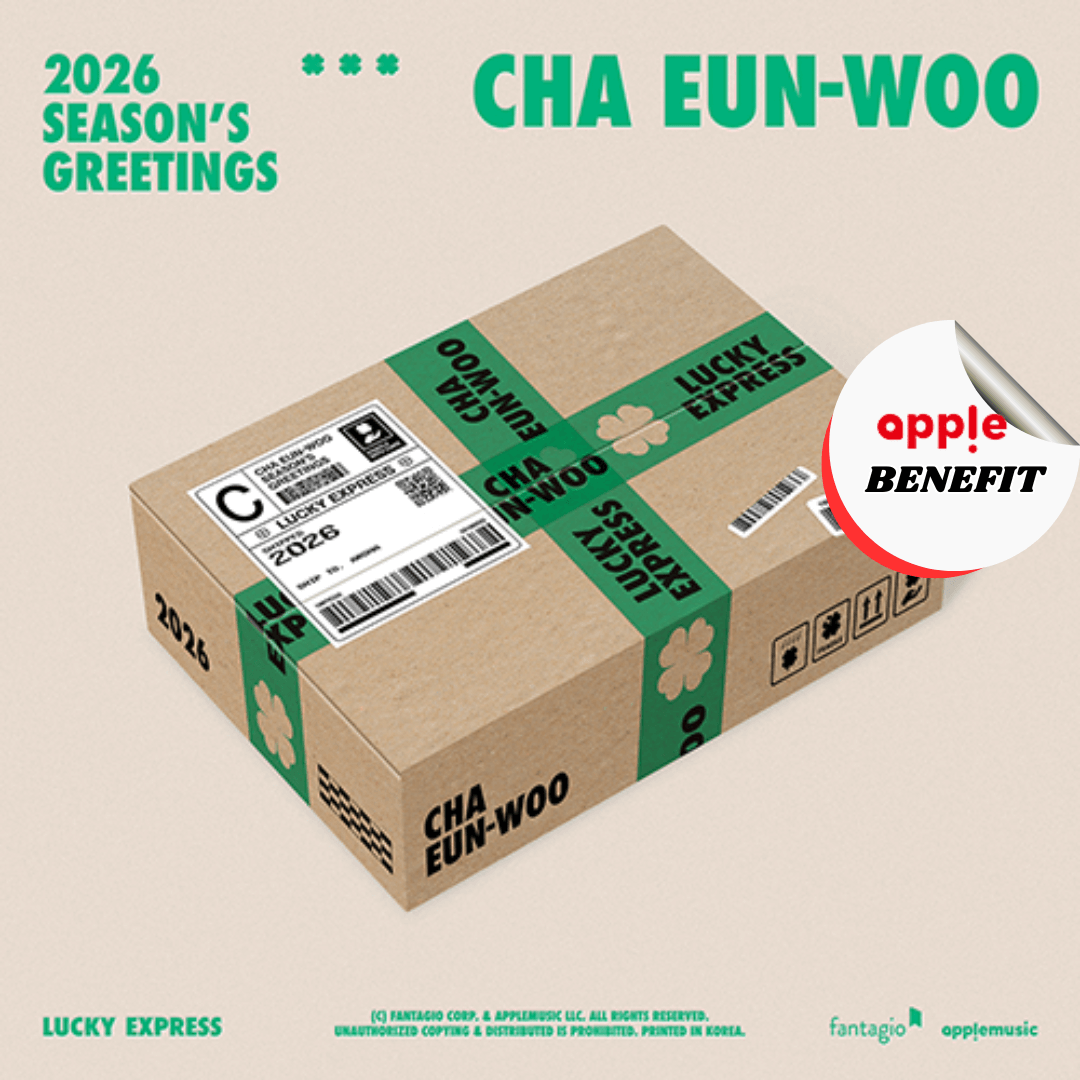 チャウヌ シーグリ 2026 apple music 特典 トレカ ASTRO CHA EUNWOO 2026 SEASON'S GREETINGS [LUCKY EXPRESS] | KPOP USA AP