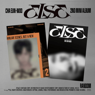 ASTRO CHA EUN WOO THE 2ND MINI ALBUM ELSE – KPOP USA