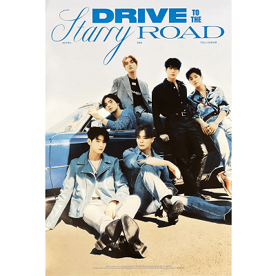 ASTRO 3RD ALBUM DRIVE TO THE STARRY ROAD POSTER | DRIVE VERSION