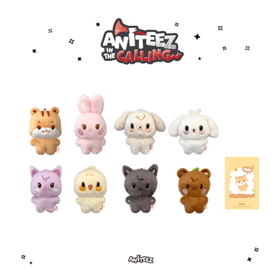 ATEEZ ANITEEZ ウヨン グッズ MD まとめ売り トレカ ぬいぐるみ ATEEZ x ANITEEZ IN THE CALLING OFFICIAL MD [TINY PLUSH DOLL