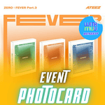 ATEEZ ALBUM ZERO : FEVER PART.3 (PLATFORM VER.) - 3 ALBUMS SET | KPOP USA WITHMUU OFFICIAL PHOTOCARD (RANDOM 1 OUT OF 8)