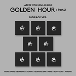 ATEEZ 11TH MINI ALBUM GOLDEN HOUR PART.2 (DIGIPAK VER.)