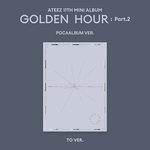 ATEEZ 11TH MINI ALBUM GOLDEN HOUR PART.2 (POCAALBUM VER.)