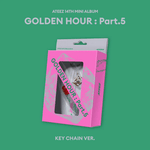 ATEEZ 14TH MINI ALBUM GOLDEN HOUR: PART 5 (KEY CHAIN VER.)