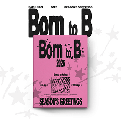 EXO BAEKHYUN 2026 SEASON'S GREETINGS [BORN TO B] | INCLUDES PRE