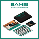 BAEKHYUN BAMBI STICKER COLORING BOOK