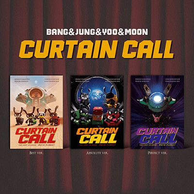 ３種★CURTAIN CALL★BANG & JUNG & YOO & MOON BANG&JUNG&YOO&MOON ALBUM CURTAIN CALL | 3 ALBUMS SET – KPOP USA